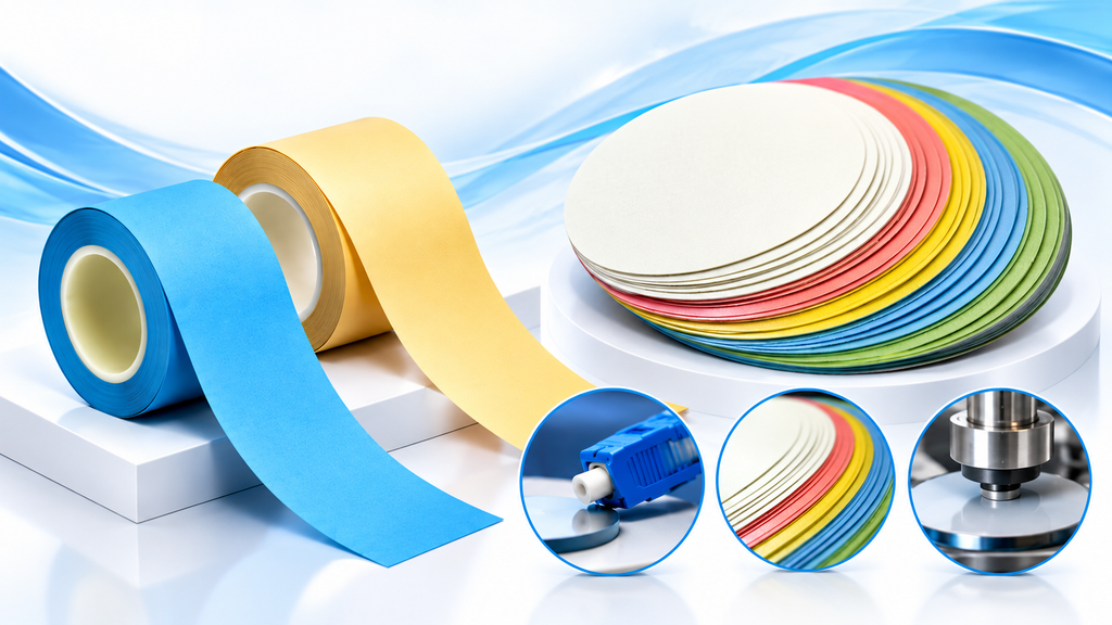 Lapping, microfinishing and polishing films for precision surface finishing, fiber optic connector polishing and industrial applications – Soft Industrial Co., Ltd.