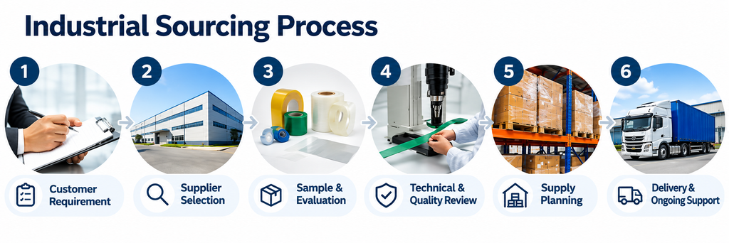 Industrial sourcing Thailand process by Soft Industrial Co., Ltd.