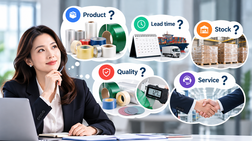 บริการจัดหาสินค้าอุตสาหกรรมของ Soft Industrial ครอบคลุมการเลือกสินค้า การควบคุมคุณภาพ ระยะเวลาจัดส่ง การบริหารสต็อก และการบริการลูกค้า
